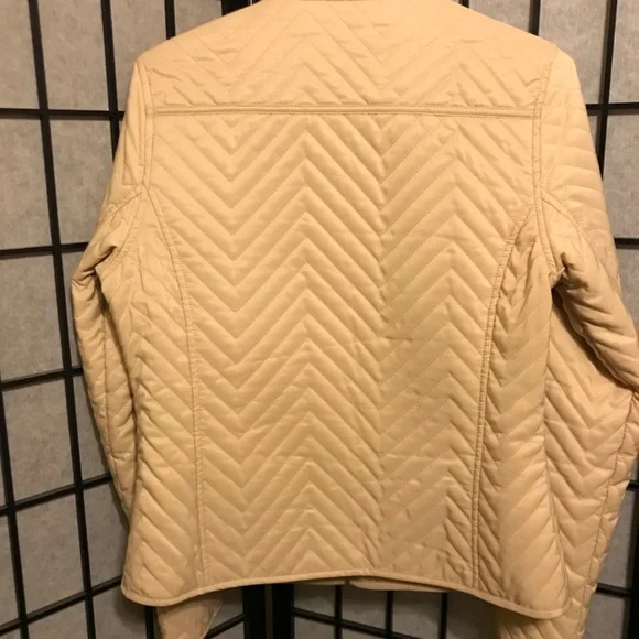 🍁WEATHERPROOF BRAND JACKET, VERSATILE FOR SPRING AND FALL🍂 - BEIGE, SIZE SMALL - Picture 3 of 9